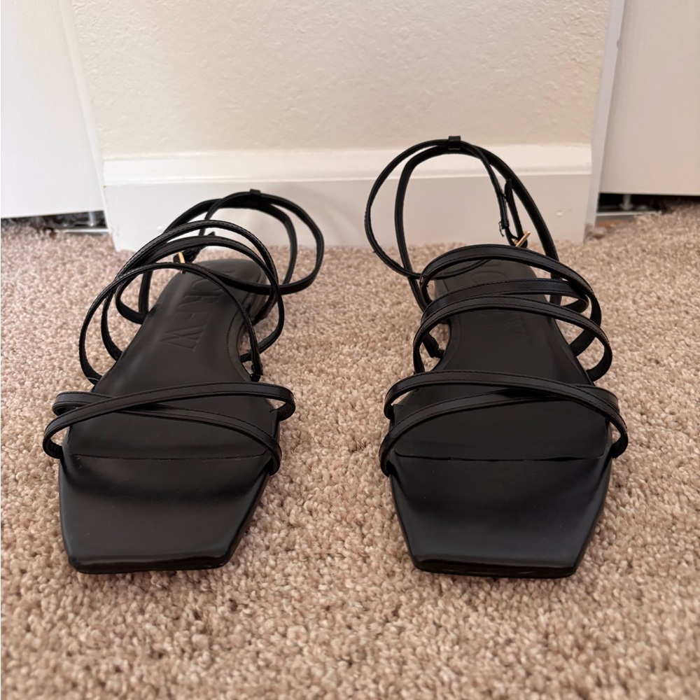 J. Crew Black Multi-Strap Ankle Sandals - Picture 11 of 11